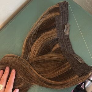 Zala Snickers Halo Hair Extensions